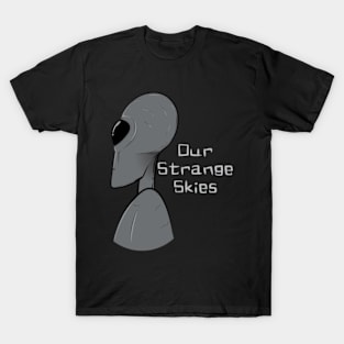 Our Strange Skies Alien Profile T-Shirt